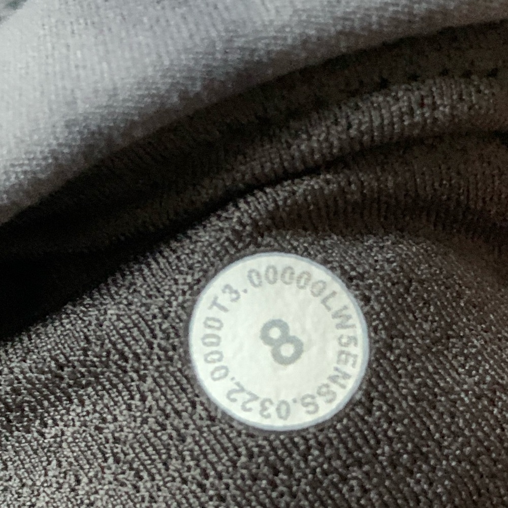 Lululemon Groove Super-High-Rise Flared Pant Nulu Diamond Dye Pitch Grey Size 8 - Picture 8 of 15